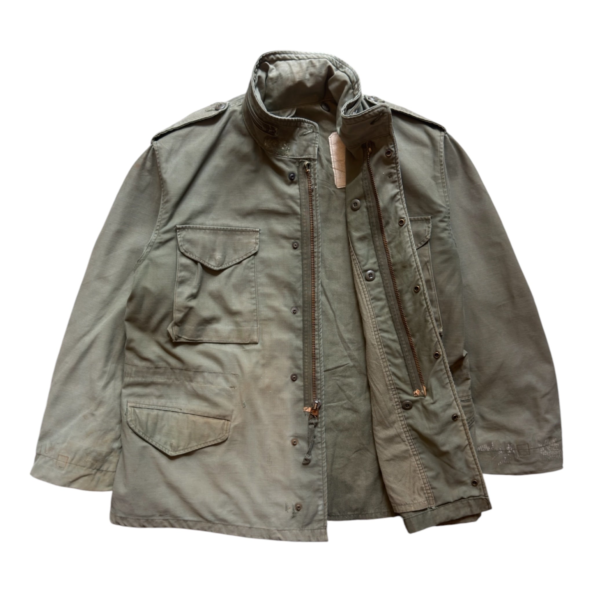 OG-107 M65 US Army Field Jacket Green – Vintage – Size Large