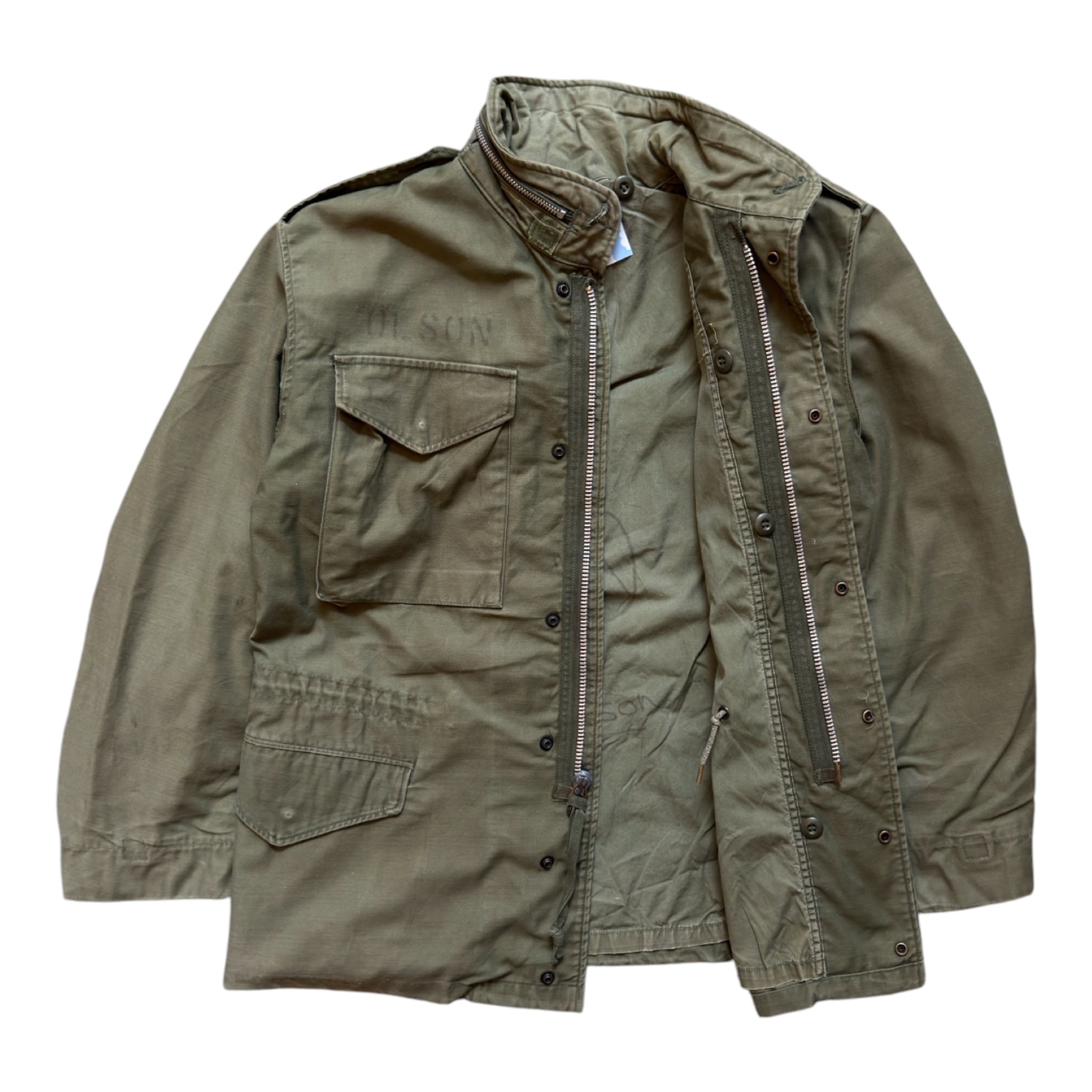 M65 Field Jacket Green – Genuine 1960s – Size Small