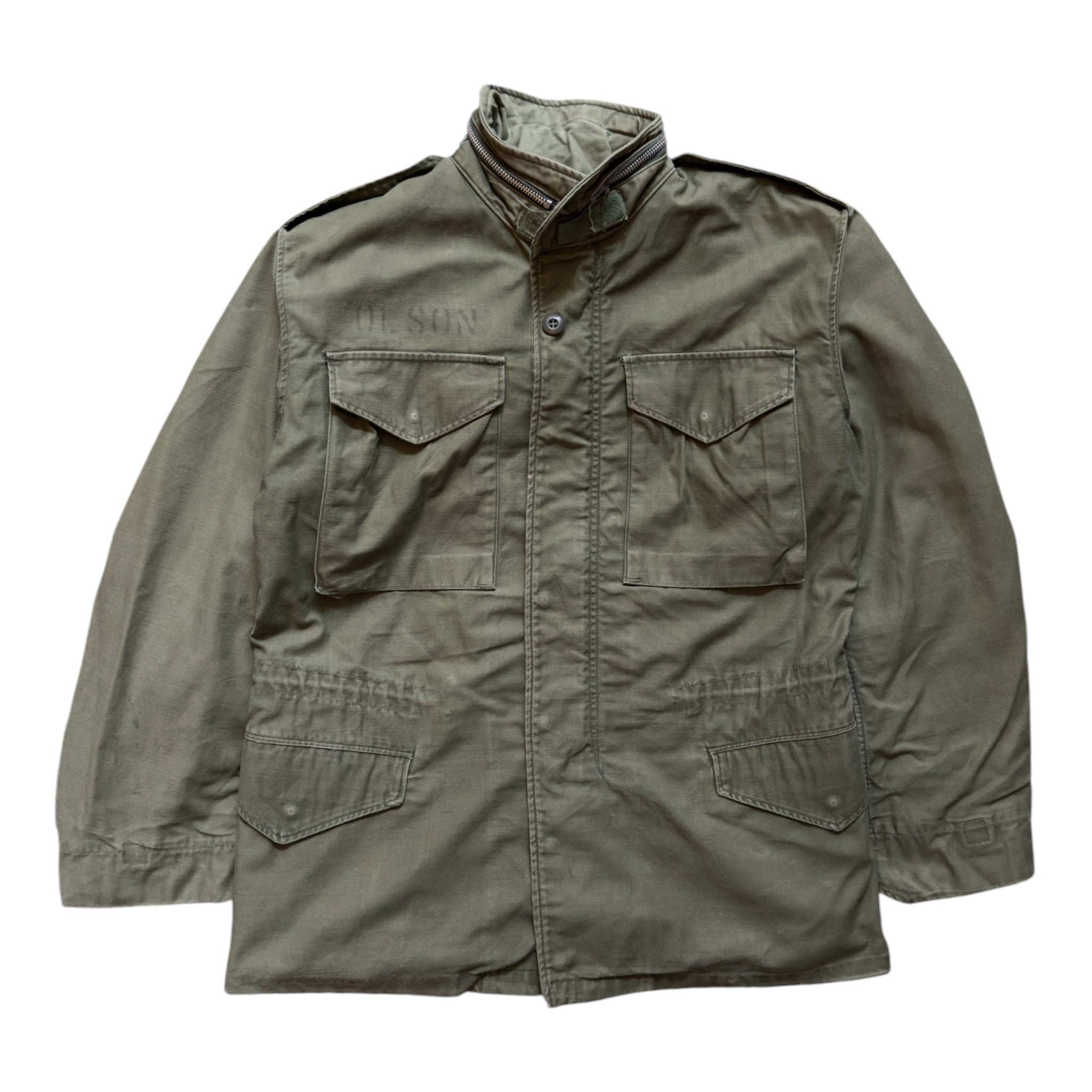 M65 Field Jacket Green – Genuine 1960s – Size Small