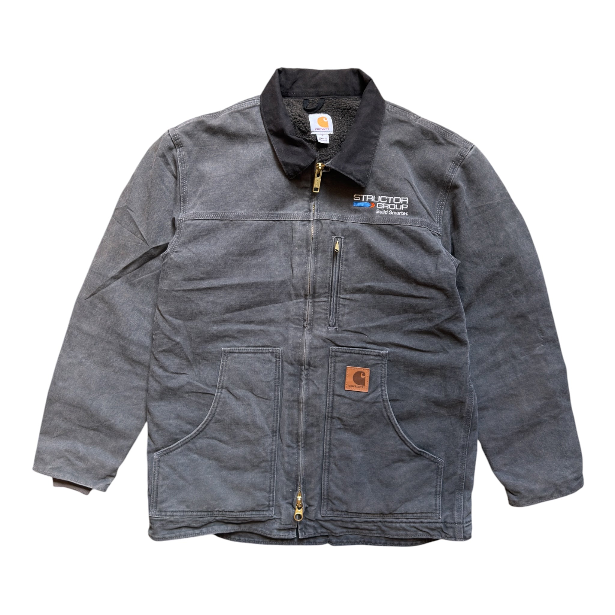 Carhartt Sandstone Ridge Jacket Grey – Vintage 90s – Size Small