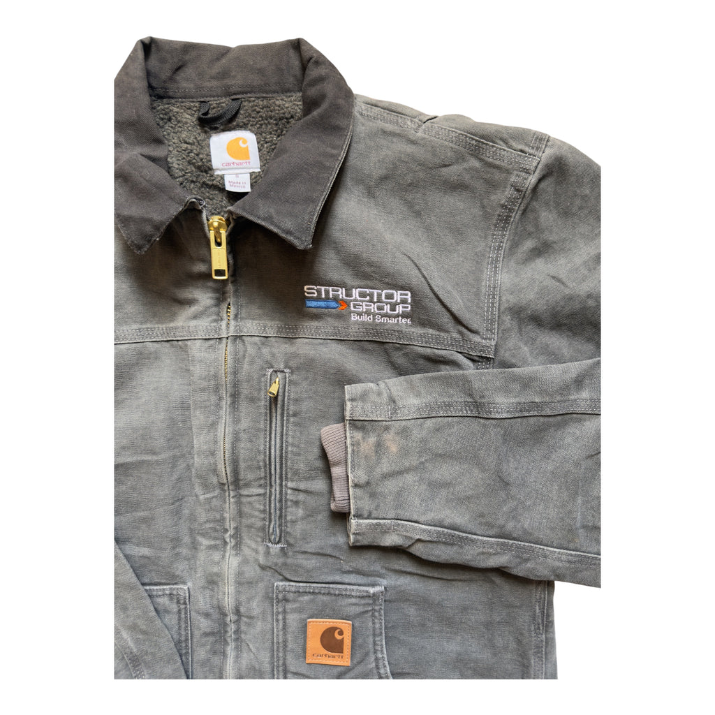 Carhartt Sandstone Ridge Jacket Grey – Vintage 90s – Size Small