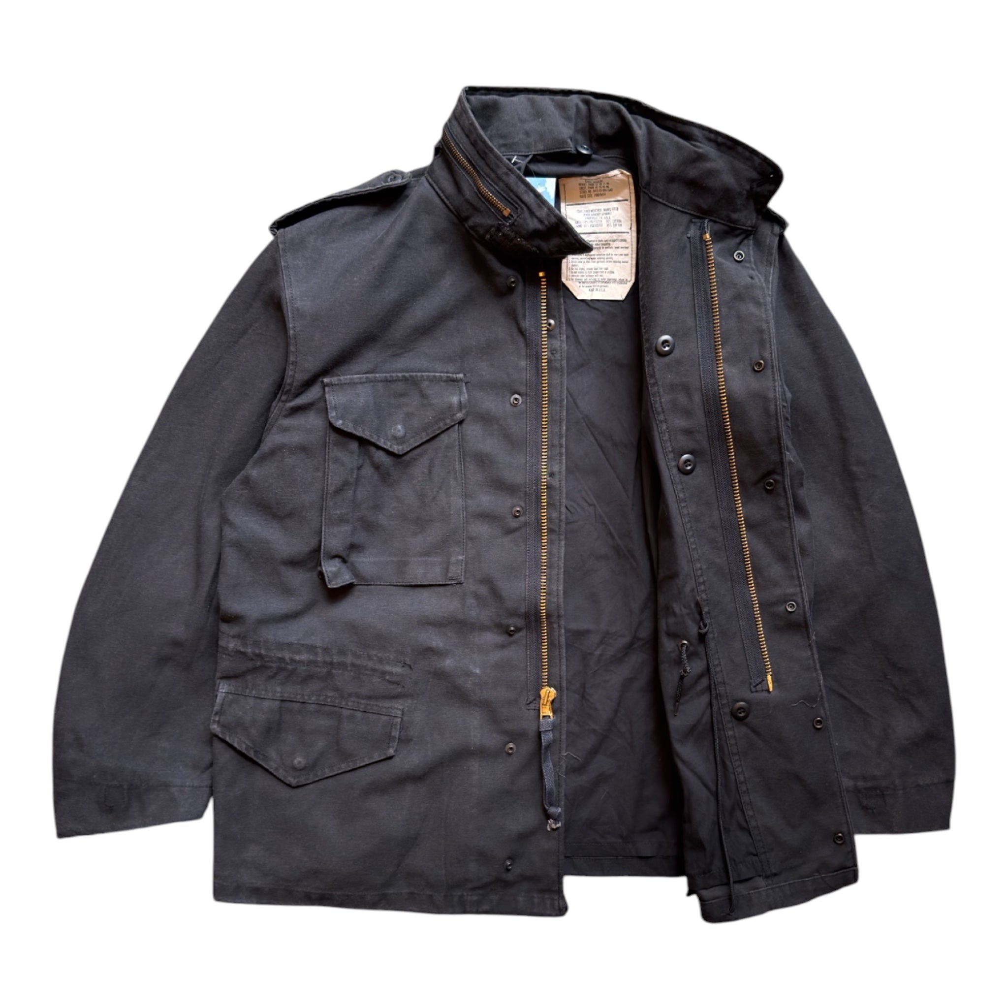 Knox Armory M65 Field Jacket Black – Vintage – Size Large