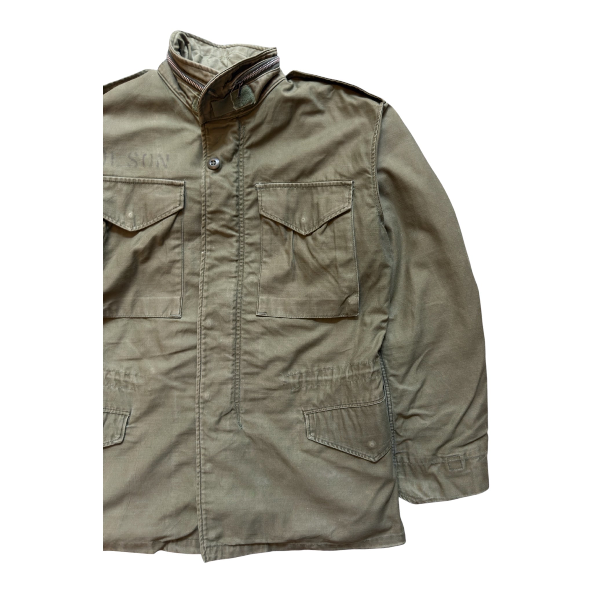 M65 Field Jacket Green – Genuine 1960s – Size Small