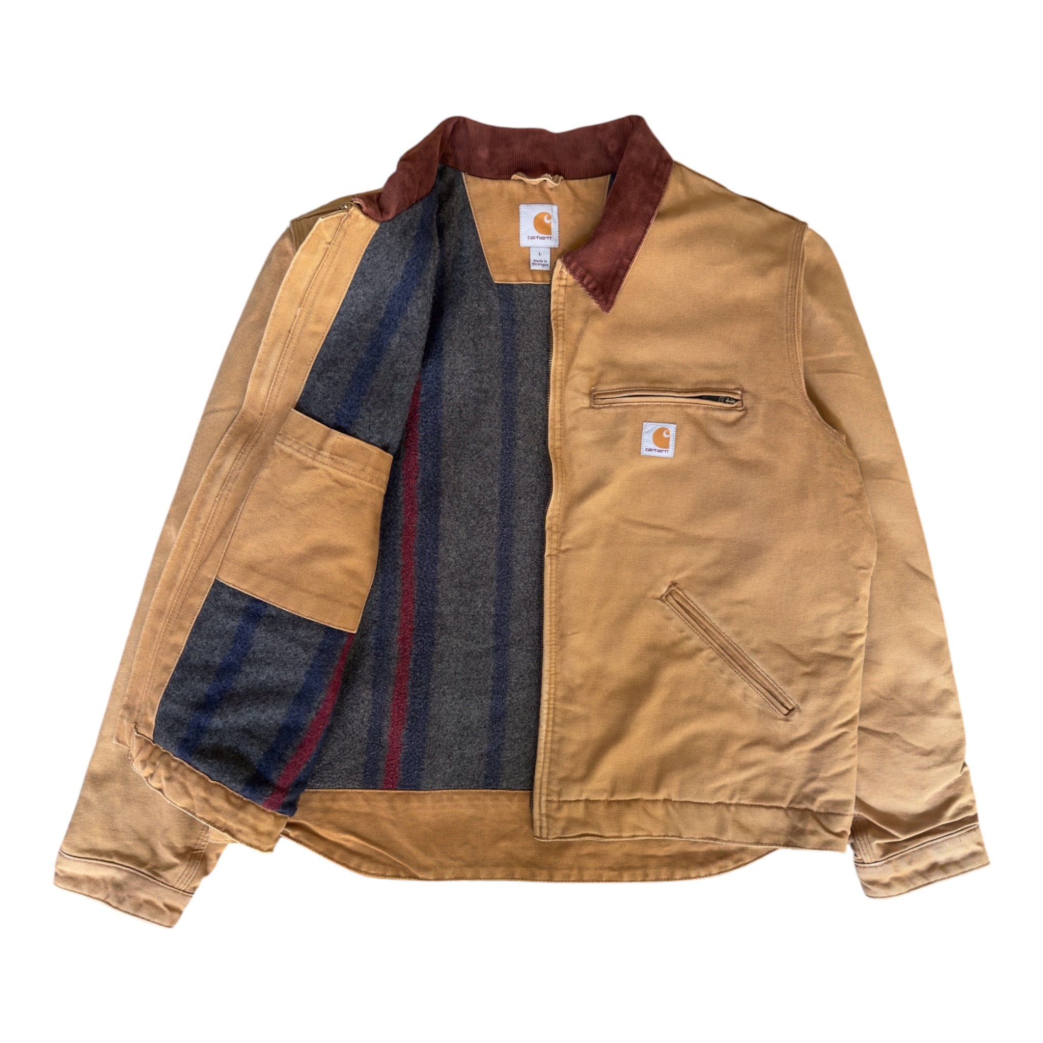 Carhartt Detroit Jacket Brown – Vintage 90s – Size Large