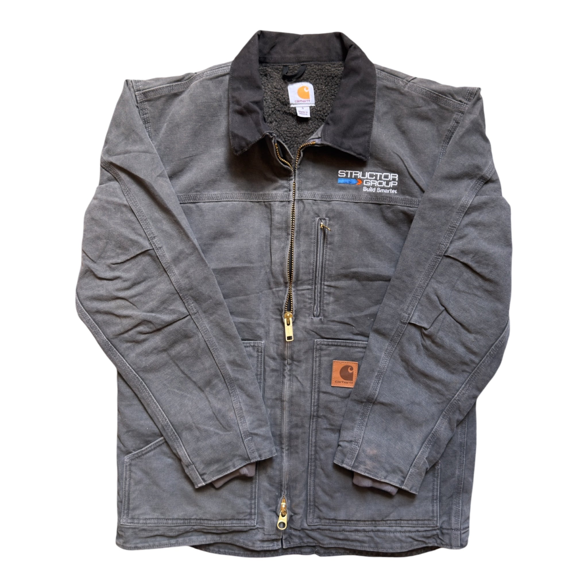 Carhartt Sandstone Ridge Jacket Grey – Vintage 90s – Size Small
