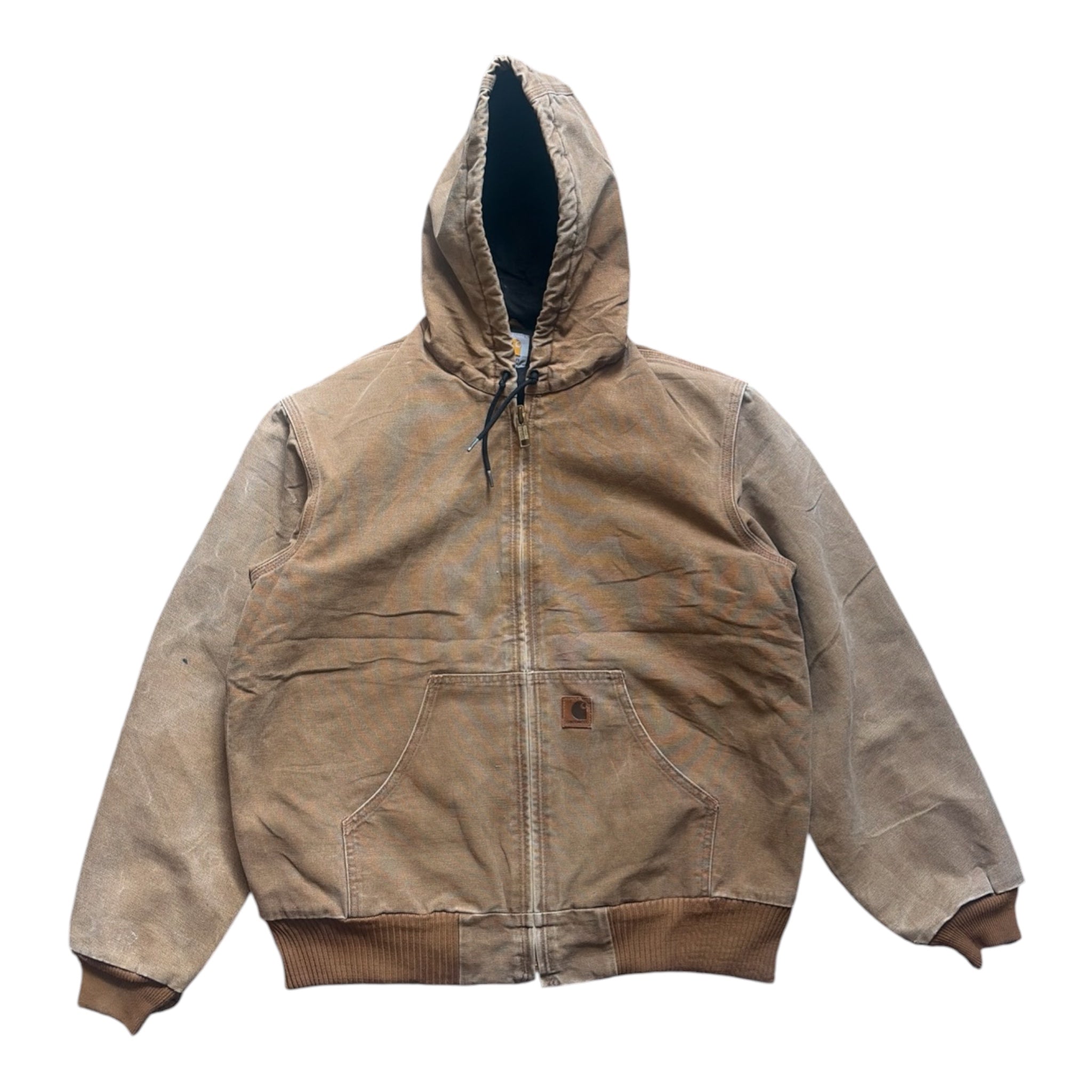 Carhartt Hooded Active Jacket Brown – Vintage 90s – Size Medium