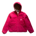 Carhartt Hooded Active Jacket Pink – Vintage 90s – Size Large