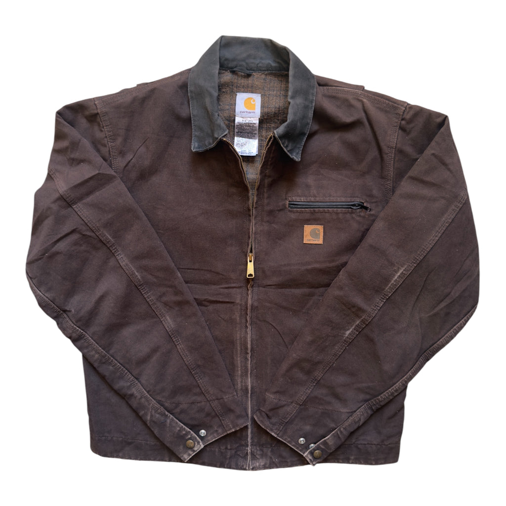 Carhartt Detroit Jacket Dark Brown – Vintage 90s – Size Large Tall