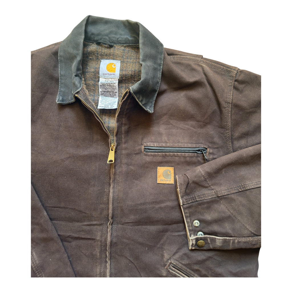 Carhartt Detroit Jacket Dark Brown – Vintage 90s – Size Large Tall