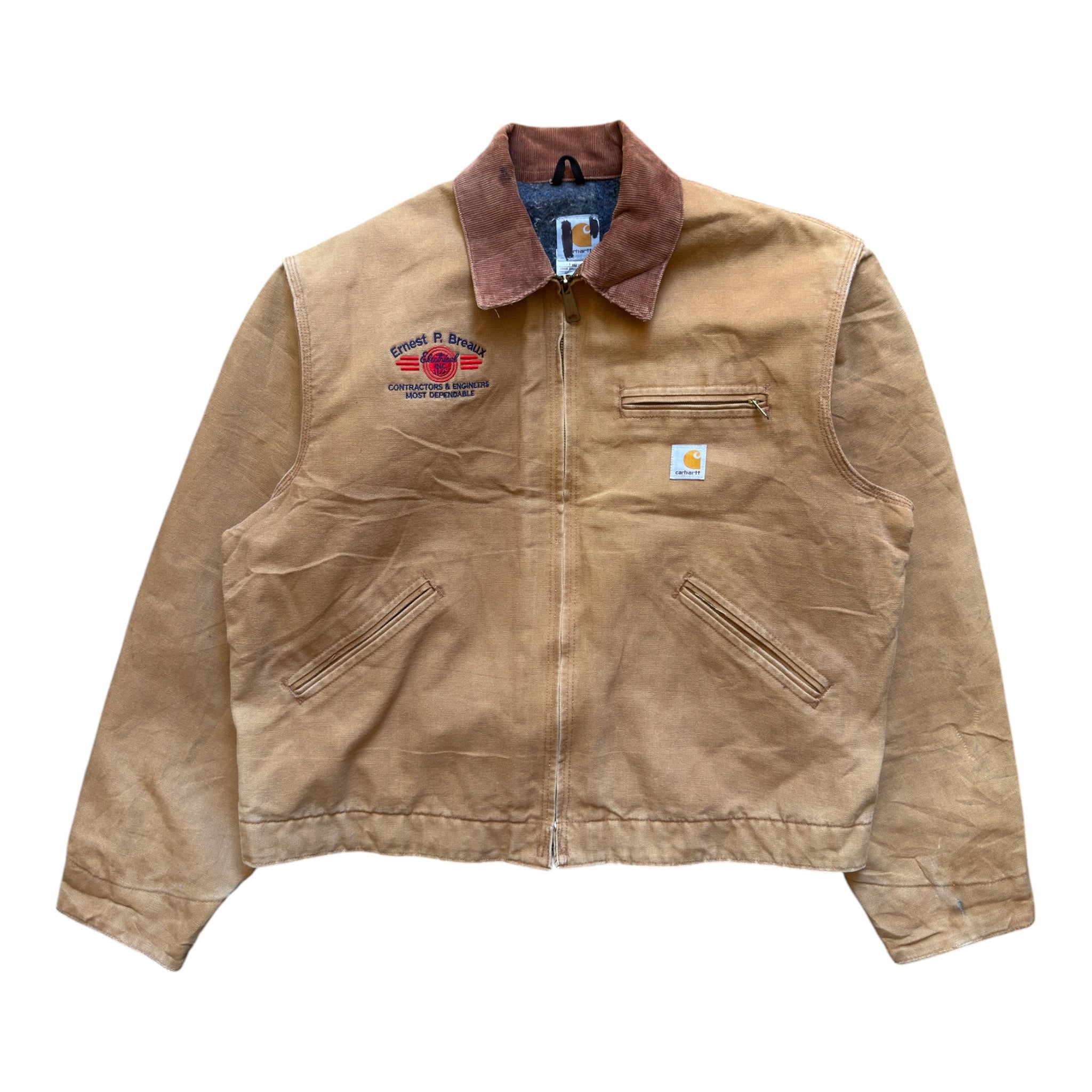 Carhartt Detroit Jacket Beige – Vintage 90s – Size XL