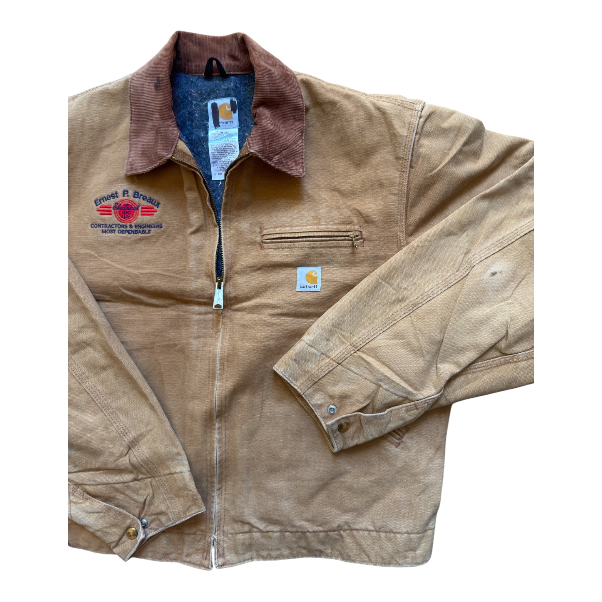 Carhartt Detroit Jacket Beige – Vintage 90s – Size XL