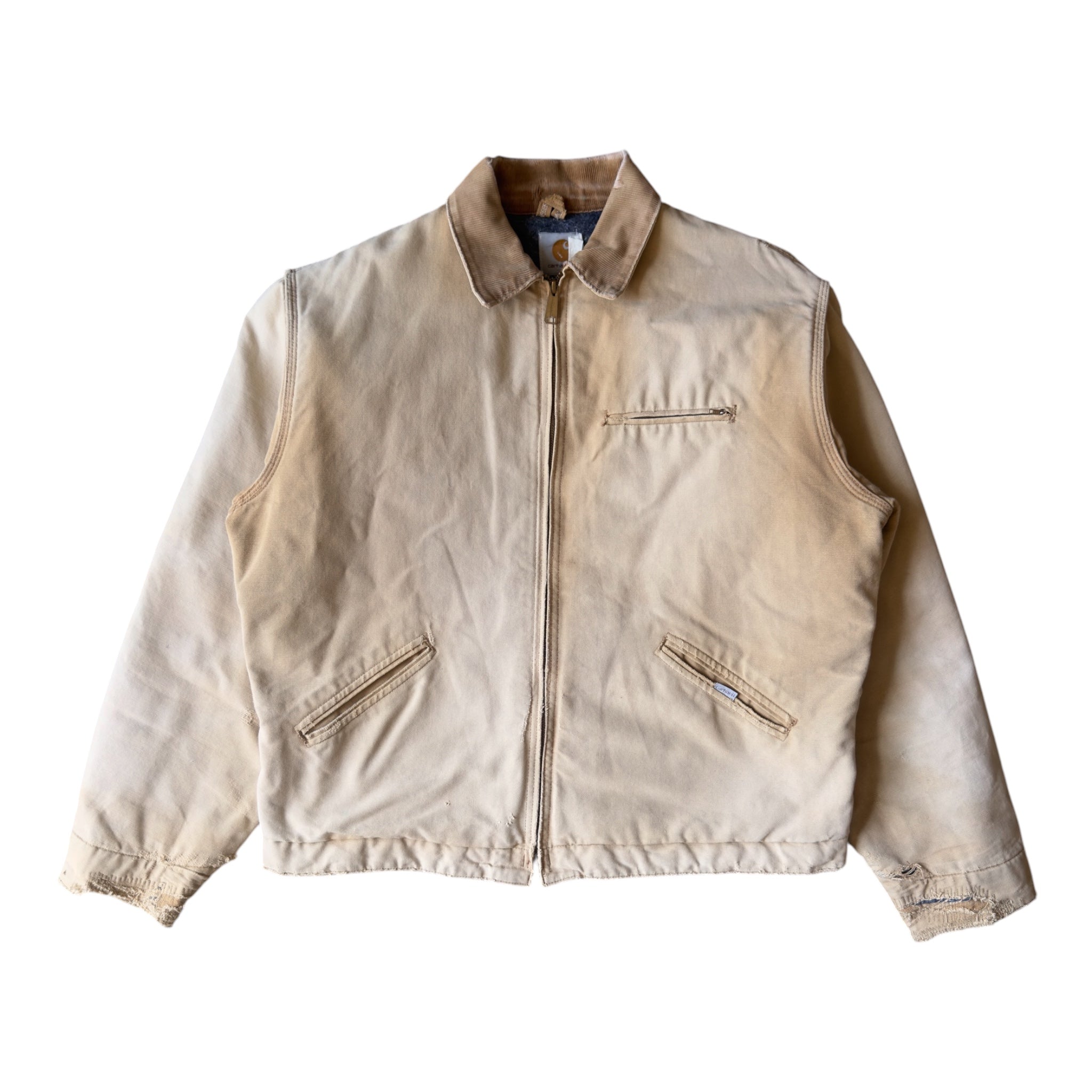 Carhartt Detroit Jacket Beige – Vintage 90s – Size Large
