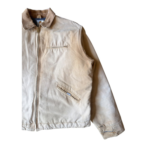 Carhartt Detroit Jacket Beige – Vintage 90s – Size Large