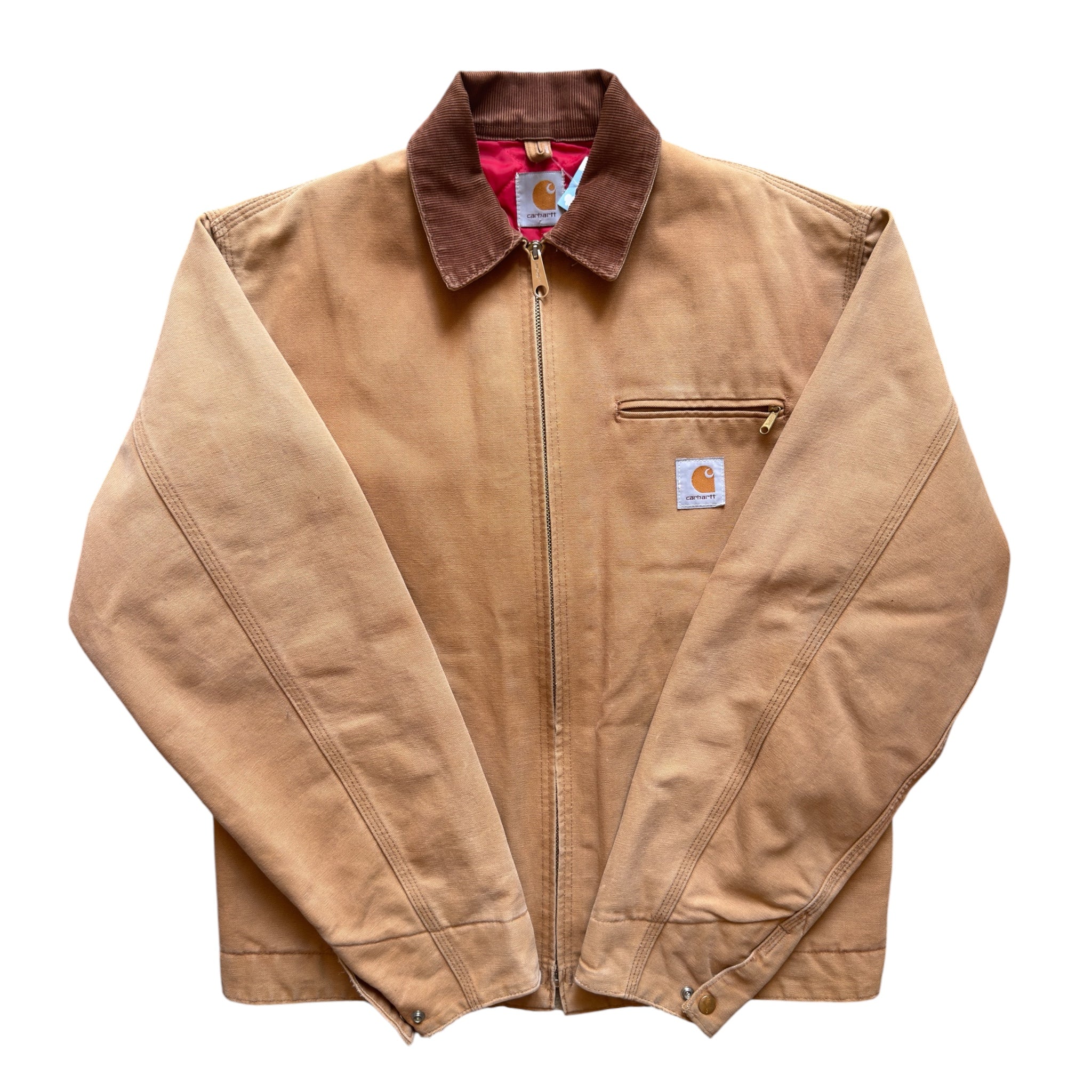 Carhartt Detroit Jacket Beige – Vintage 90s – Size Large Tall