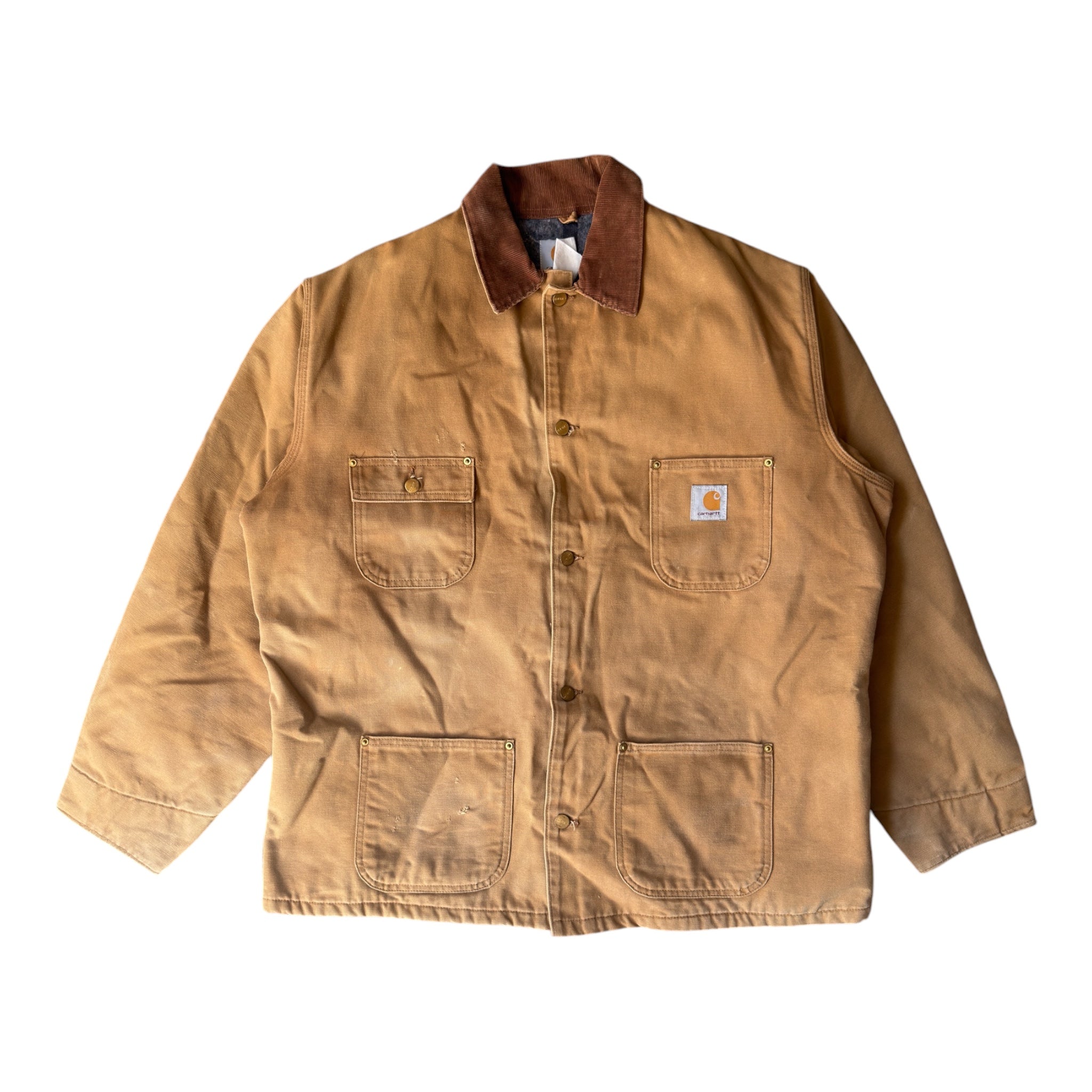 Carhartt Chore Jacket Beige – Vintage 90s – Size XL