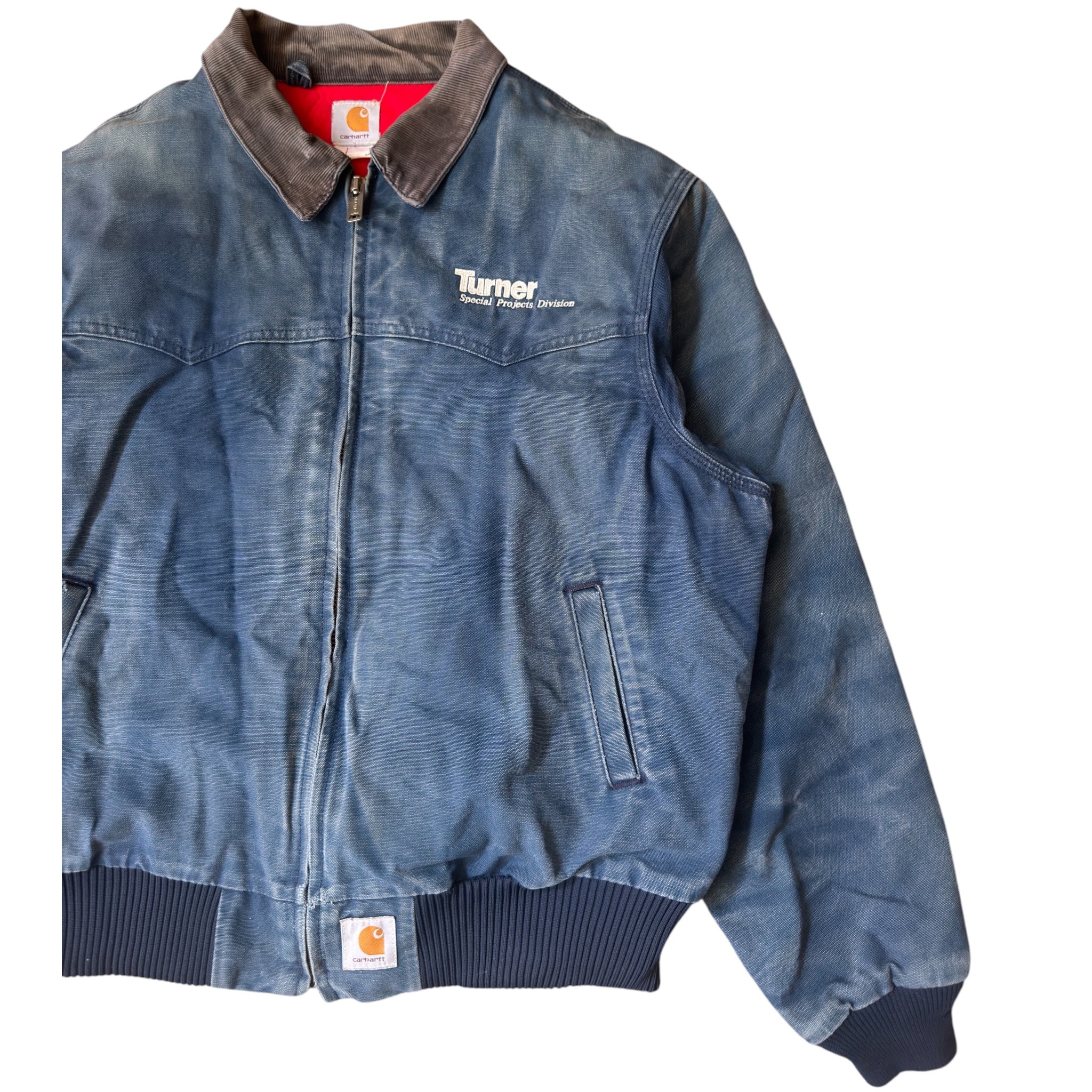 Carhartt Santa Fe Jacket Blue – Vintage 90s – Size Large
