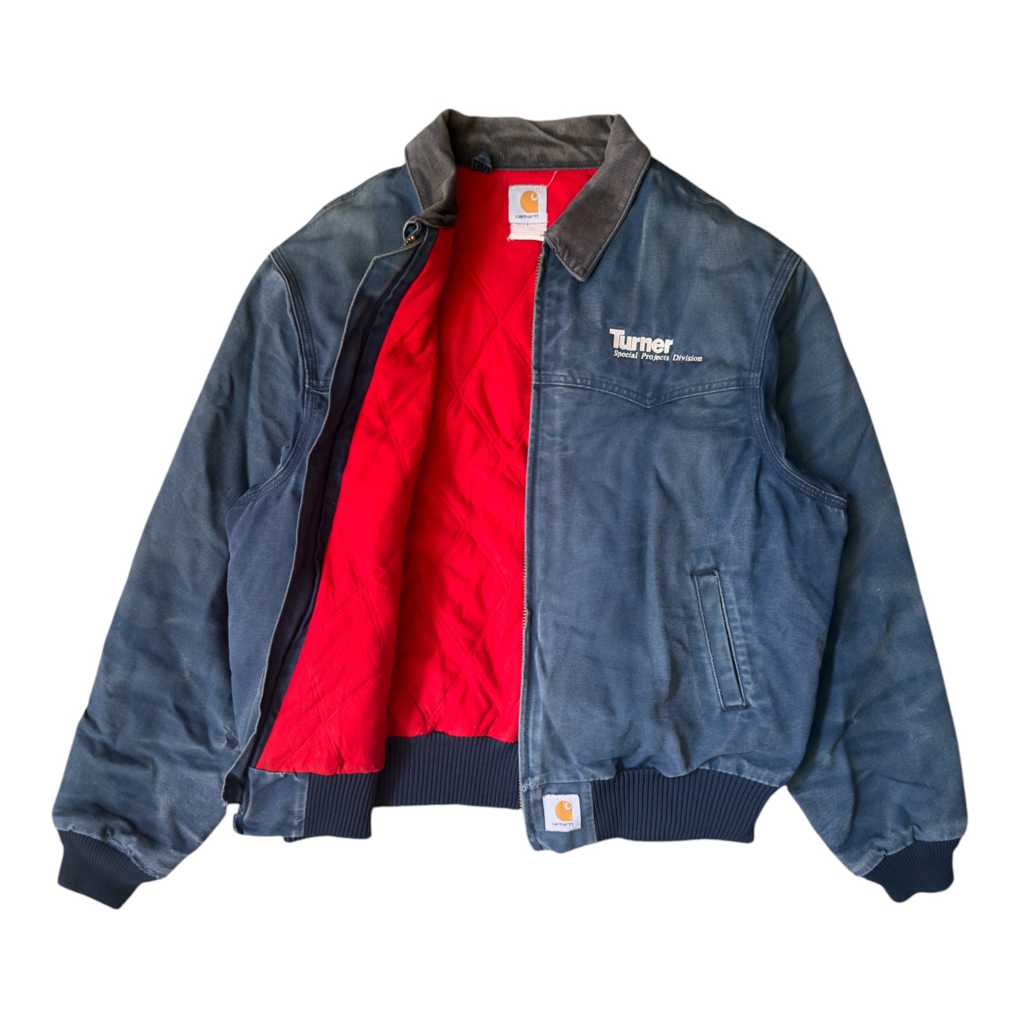 Carhartt Santa Fe Jacket Blue – Vintage 90s – Size Large