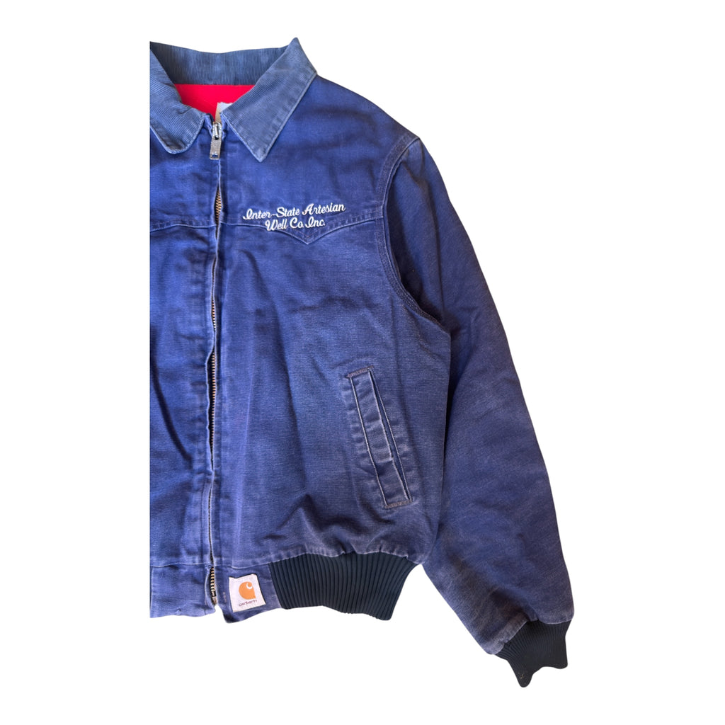 Carhartt Santa Fe Jacket Navy – Vintage 90s – Size Large