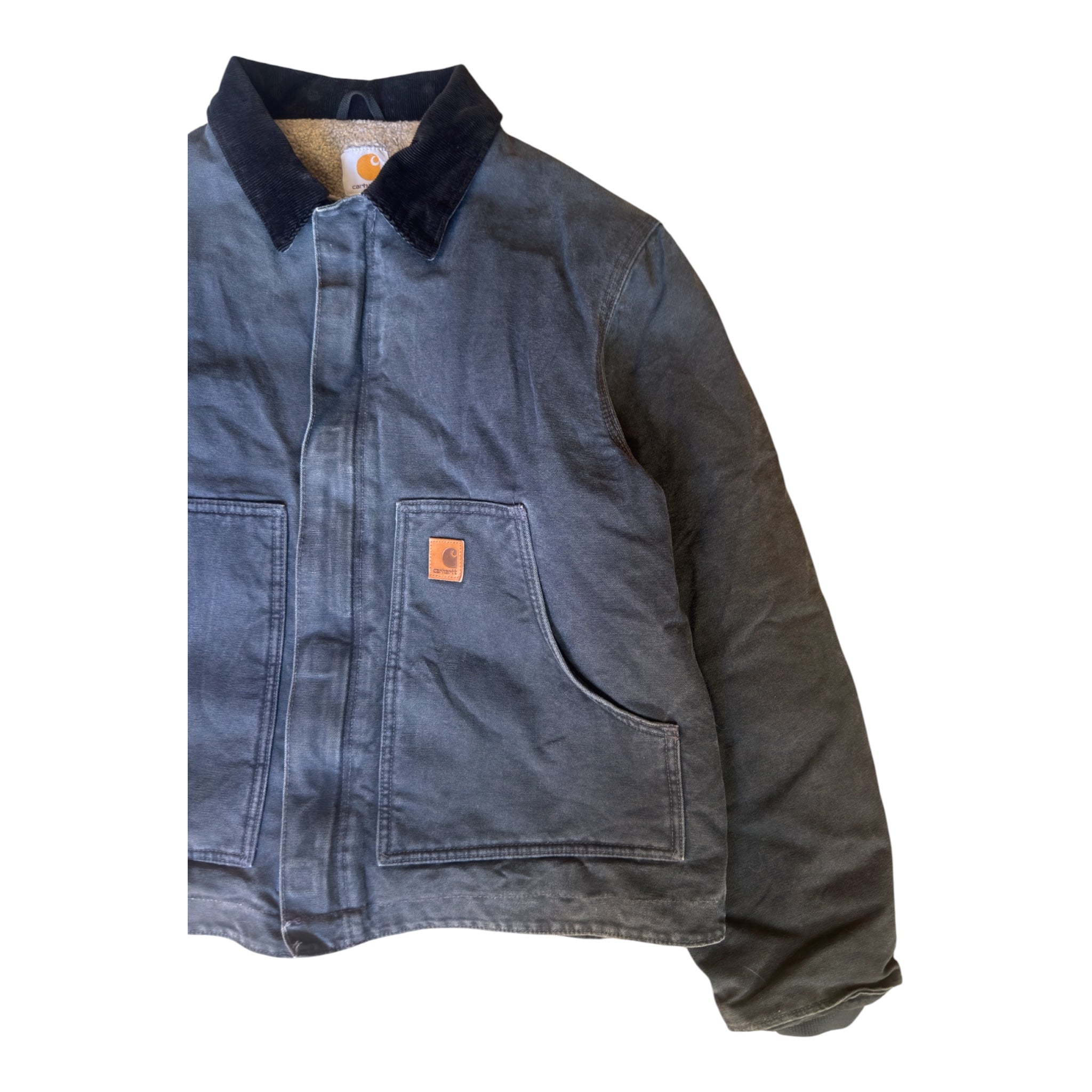 Carhartt Arctic Sherpa Lined Jacket Grey – Vintage 90s – Size Large