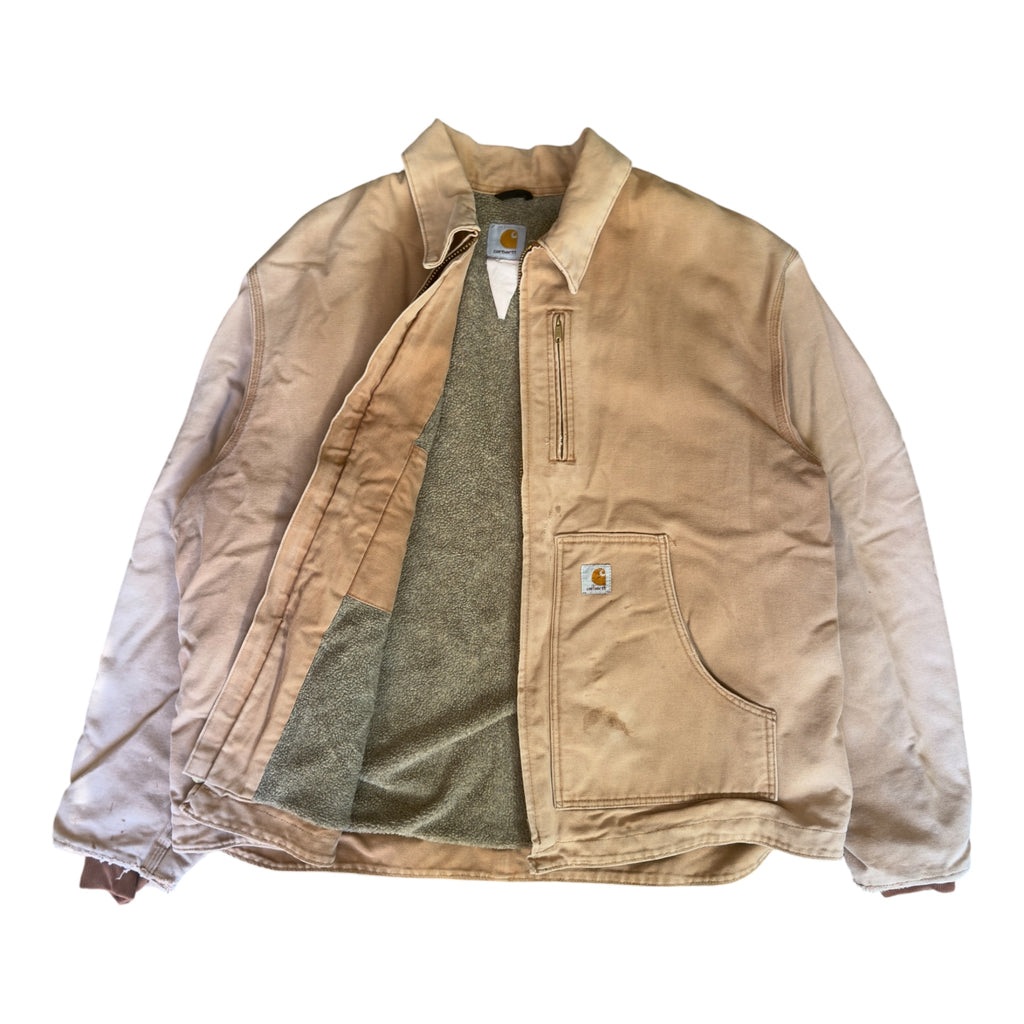 Carhartt Sandstone Ridge Sherpa Lined Jacket Brown – Vintage 90s – Size XL