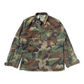 US Military NATO Camo Field Jacket Green – Vintage – Size M/L