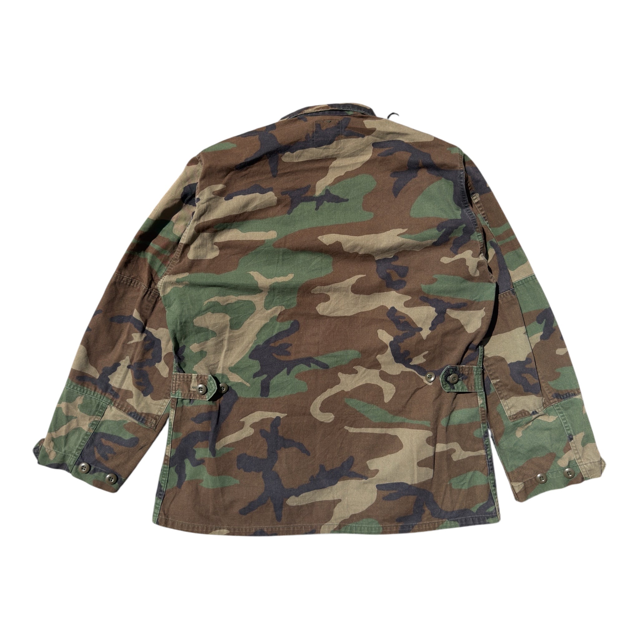 US Military NATO Camo Field Jacket Green – Vintage – Size M/L