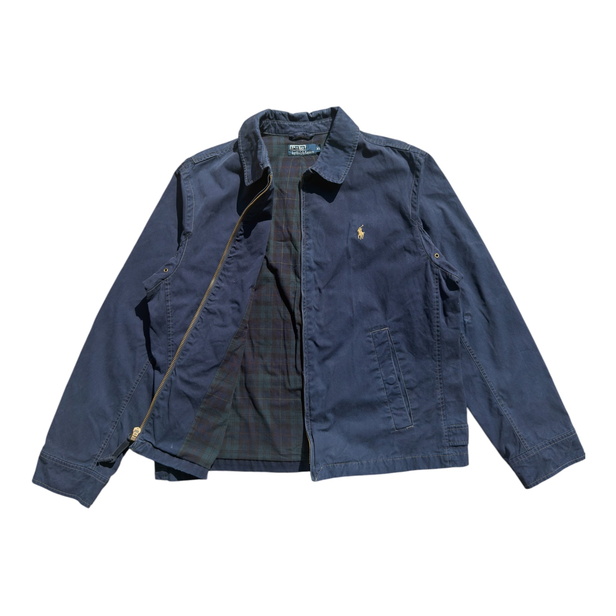 Ralph Lauren Harrington Jacket Navy – Vintage – Size XL