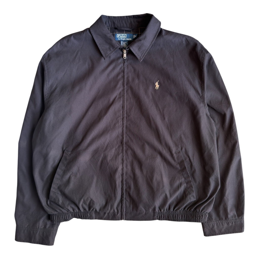 Ralph Lauren Harrington Jacket Black – Vintage – Size Large