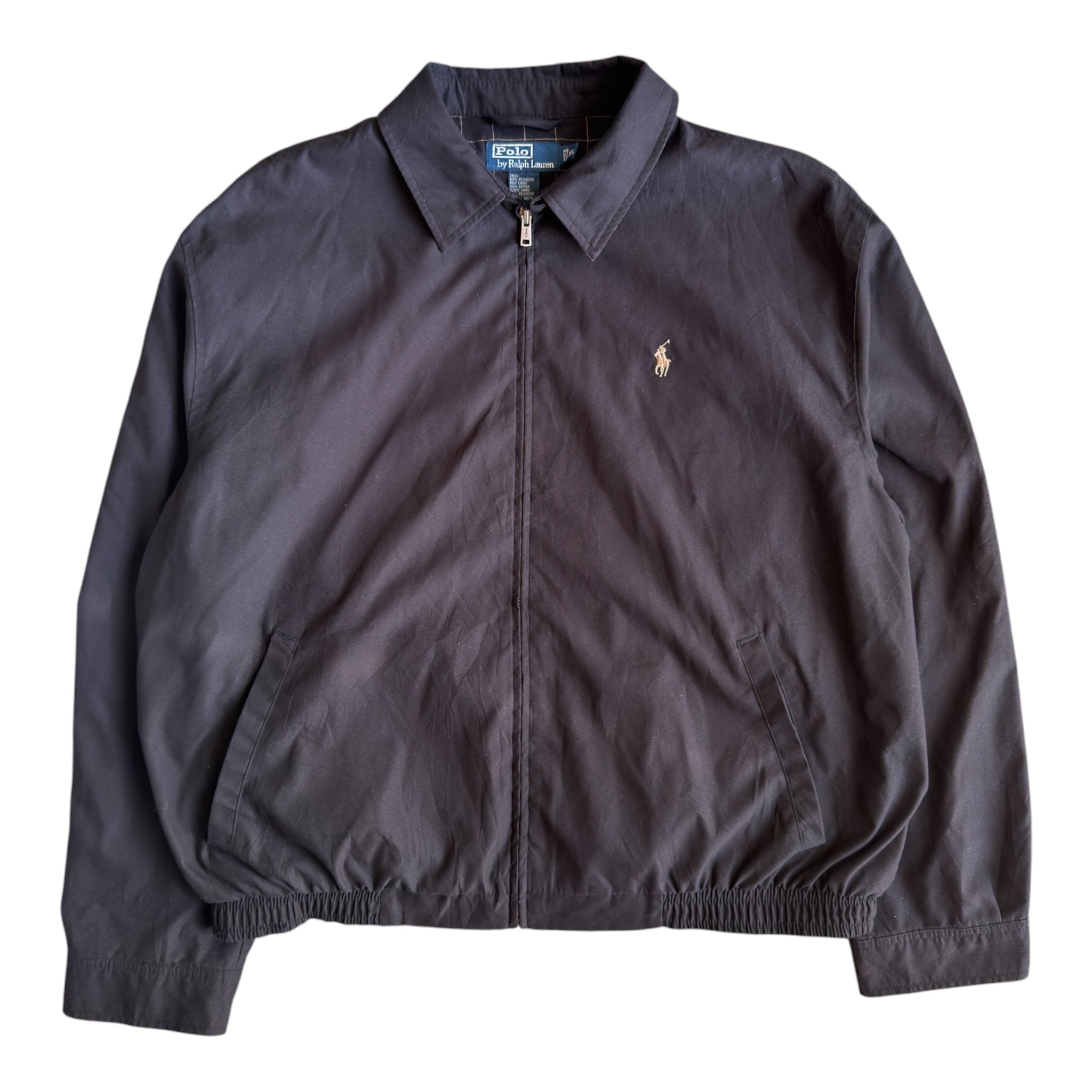 Ralph Lauren Harrington Jacket Black – Vintage – Size Large