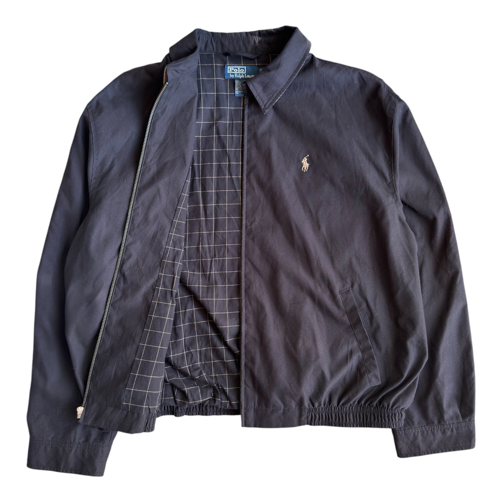 Ralph Lauren Harrington Jacket Black – Vintage – Size Large