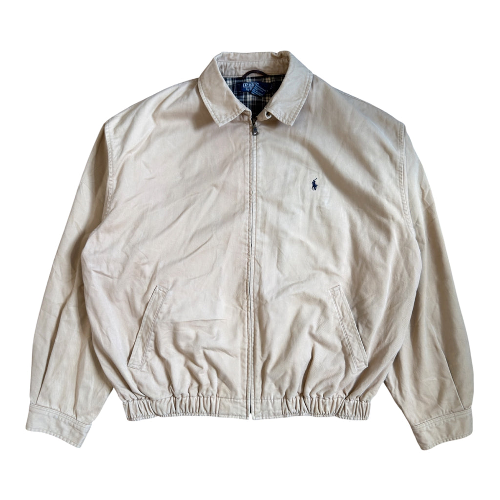 Ralph Lauren Harrington Jacket Beige – Vintage – Size XL