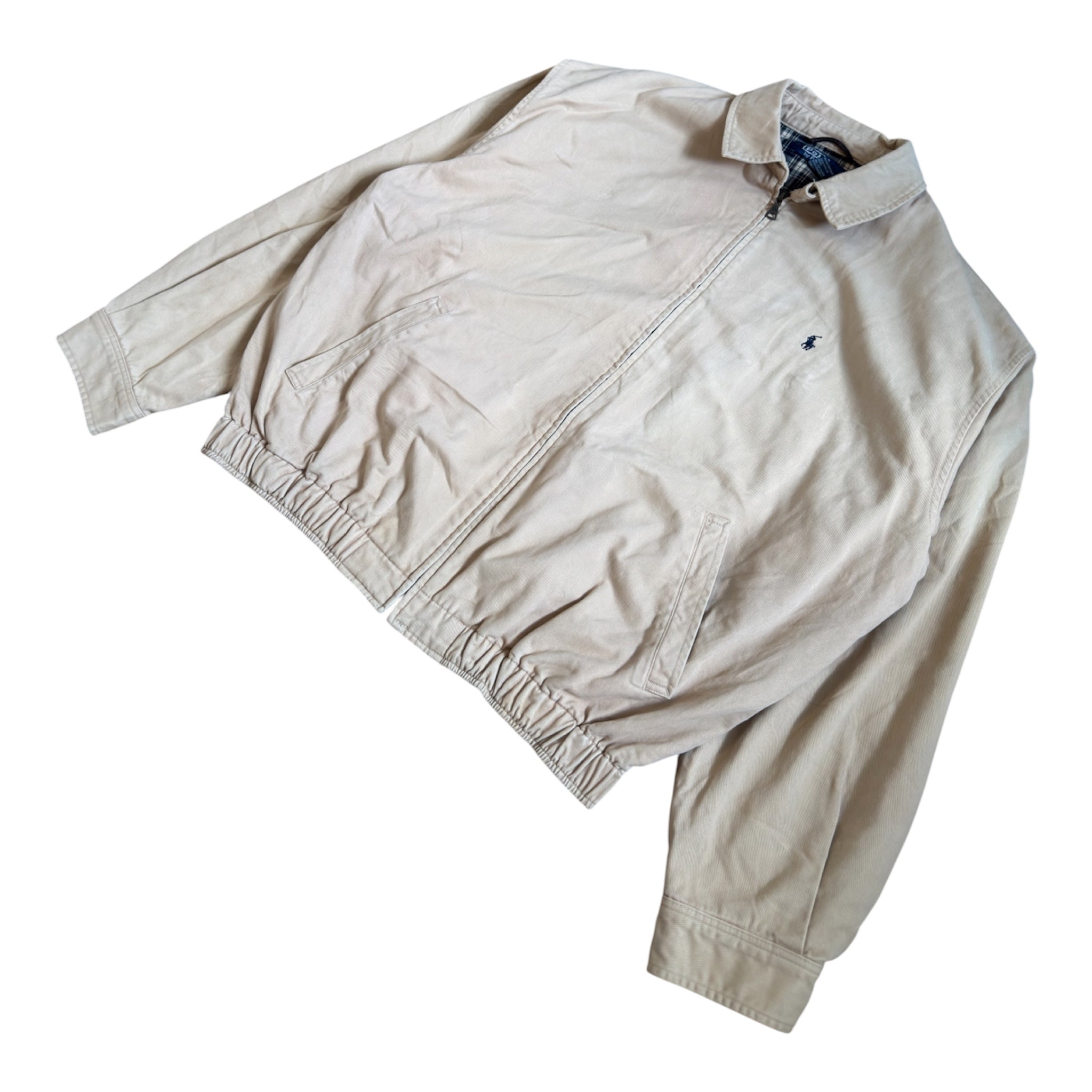 Ralph Lauren Harrington Jacket Beige – Vintage – Size XL