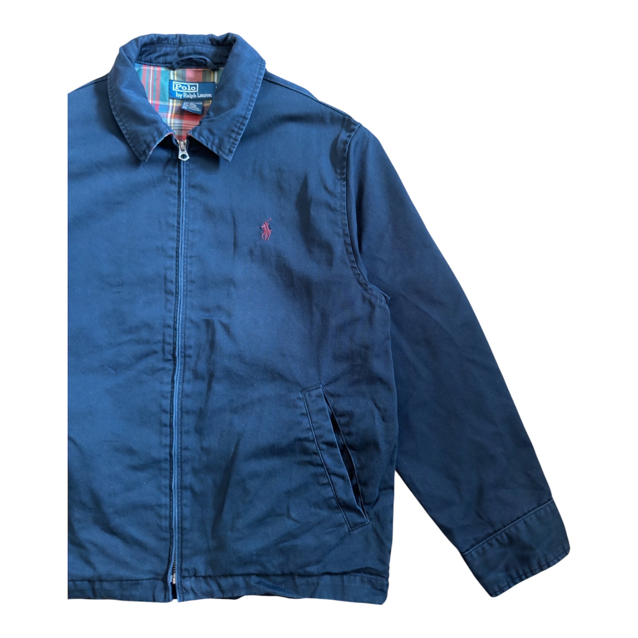 Ralph Lauren Harrington Jacket Navy – Vintage – Size M