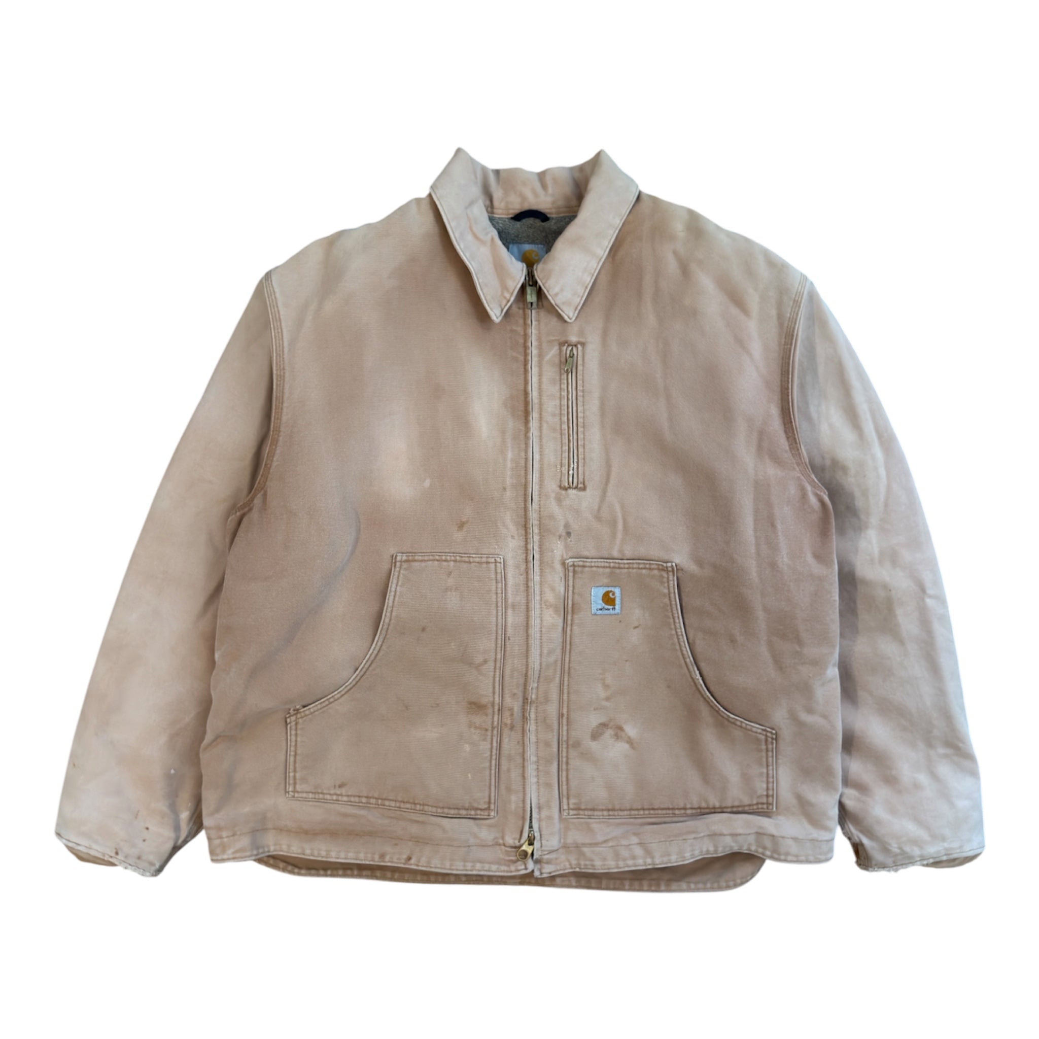 Carhartt Sandstone Ridge Sherpa Lined Jacket Brown – Vintage 90s – Size XL