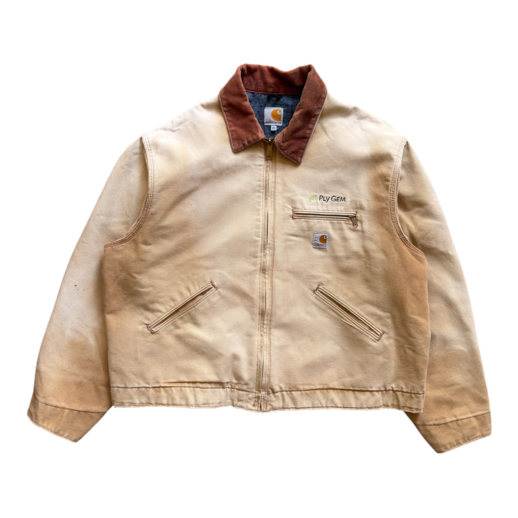 Carhartt Detroit Jacket Beige – Vintage 90s – Size 2XL