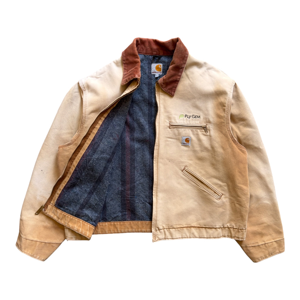 Carhartt Detroit Jacket Beige – Vintage 90s – Size 2XL
