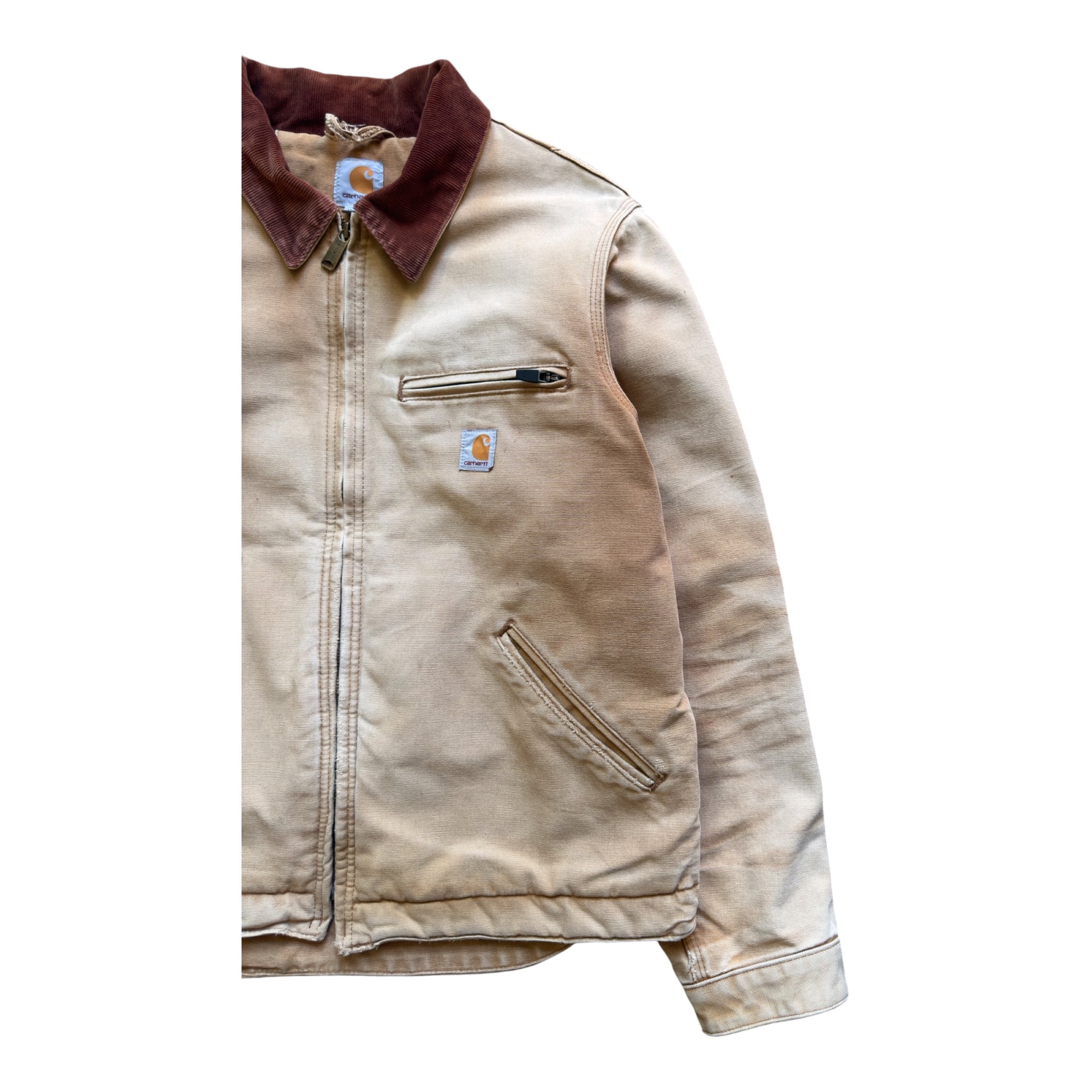 Carhartt Detroit Jacket Beige – Vintage 90s – Size M