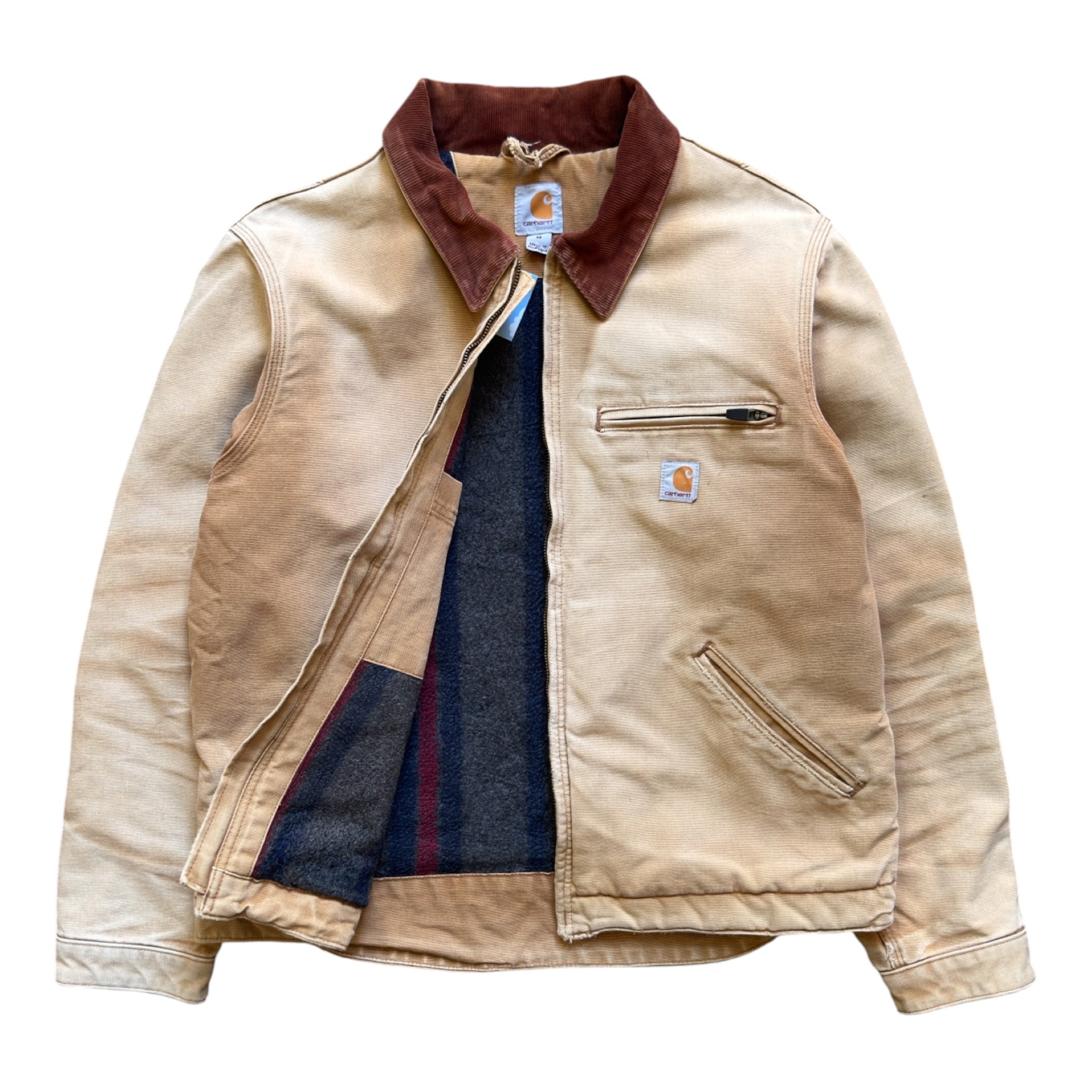 Carhartt Detroit Jacket Beige – Vintage 90s – Size M