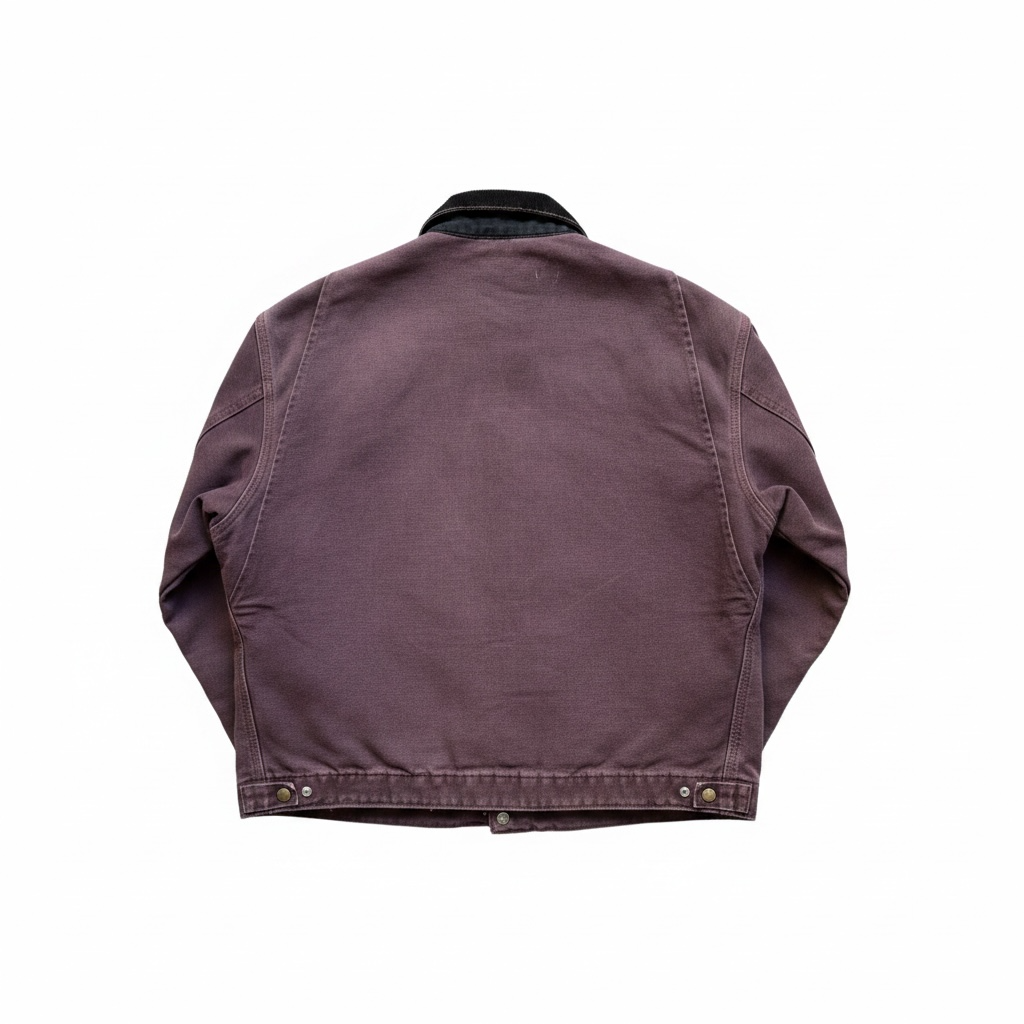 Carhartt Detroit Jacket Burgundy – Vintage 90s – Size XL