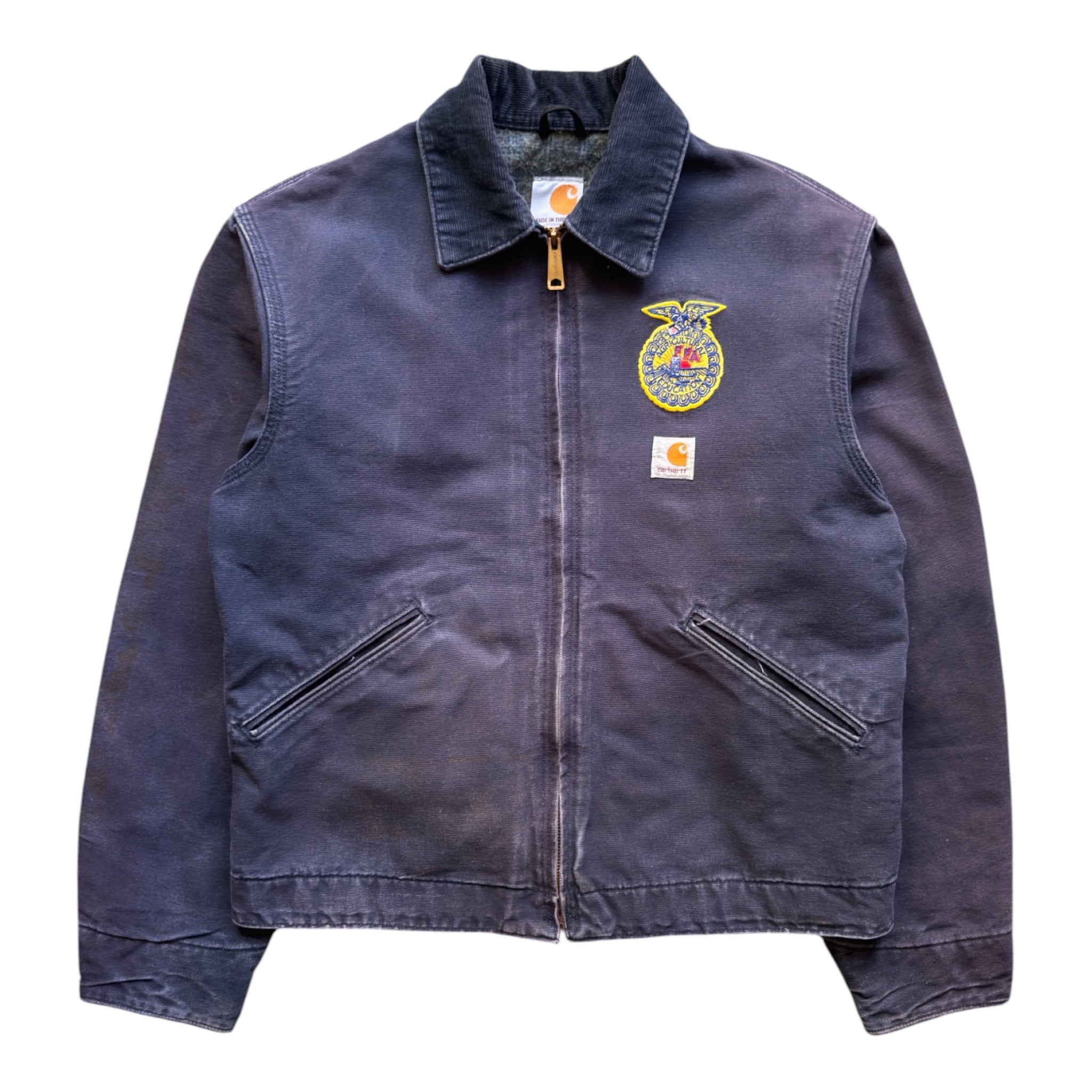 Carhartt Detroit FFA Jacket Navy – Vintage – Size Medium