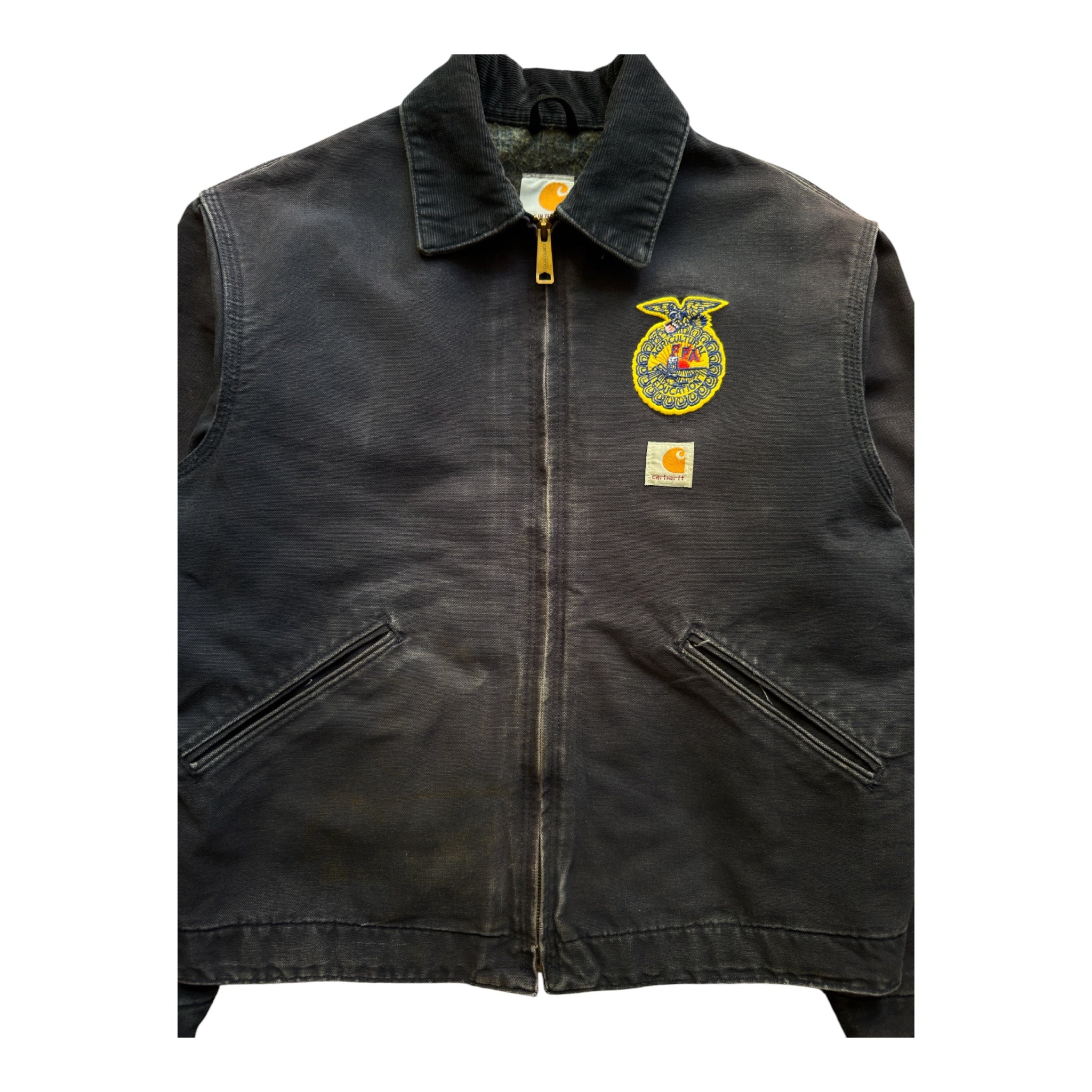 Carhartt Detroit FFA Jacket Navy – Vintage – Size Medium